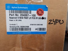Partial Box of 24pcs AGILENT TECHNOLOGIES 204367-100 8 Row Reservoir Microplate