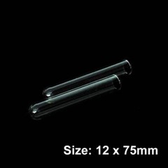 5ml-135ml Round-bottomed Glass Tubes High Temperature Chemistry Sample Container