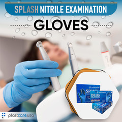 2000 XL EXTRA LARGE Blue Nitrile Premium Exam Gloves (Latex & Powder Free)