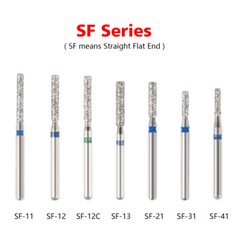 5-100pcs Dental Super Coarse Diamond FG Burs for High Speed Handpiece FDA