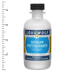 Sodium Erythorbate 4 Oz USP-FCC Food Grade Fine Powder USA SELLER