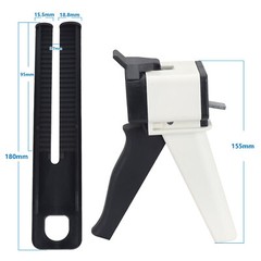 1:1 2:1 Impression Mixing Gun Cartridge Dispenser for VPS PVS Dental Material US