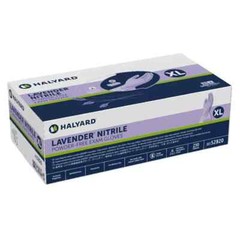 *2,300-Gloves* Halyard Lavender Nitrile Powder-Free Exam X-Large 52820