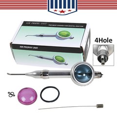 Dental Air Flow Teeth Polishing Polisher Handpiece Hygiene Prophy Jet 4 Holes
