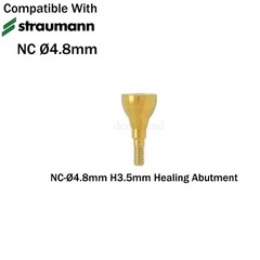 Dental NC Healing Caps Abutment Ø3.6/4.8mm Cover Screw Fits ITI Straumann BL/BLT