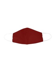 Pack of 5 Cotton – 3 Layered Mouth Cover Masks, Adjustable Earloops Anti Dust…