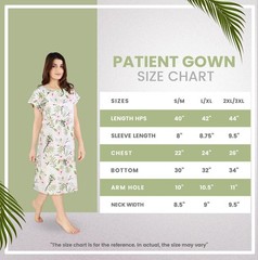 Utopia Care Women’s Hospital Gown Soft Comfortable and Stylish Patient Gown,…