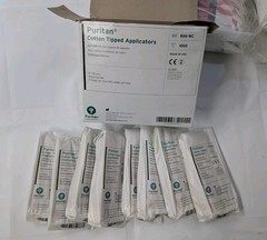 Puritan 806-WC Cotton Tipped Applicators 6″ Wood Handle 800ct 8 Bags x 100 USA