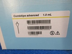Eppendorf Combitips Advanced 1.0mL Pipette Tip 100 Pieces 0030089430 089-430
