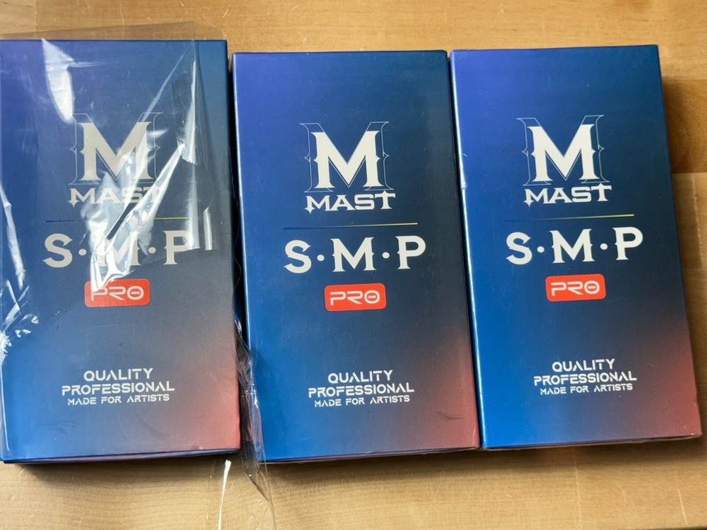 3 BOXES Mast Pro SMP Professional Cartridges Tattoo 3 Round Liner 0.25MM 0803RL