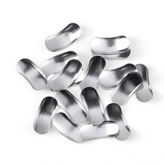 100Pcs/Box Dental Metal Matrices Sectional Contoured Matrix Refill Soft Band