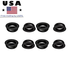 US Dental Locator Black Processing Replacement Male Inserts Caps Overdenture Set