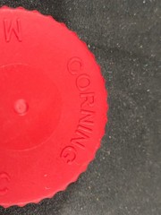 CORNING PYREX PBT PTFE Red High Temperature GL 45 Screw Cap 1395-45HTC (1/Pack)