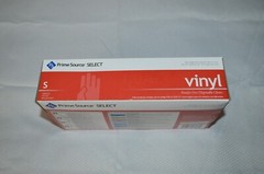 PRIME SOURCE SELECT ~ VINYL GLOVES ~ POWDER FREE ~ 100 COUNT ~ SMALL
