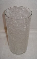 Water Absorbing/Expanding Gel Crystals for use Neck Scarves,Cool Wraps, clear
