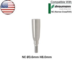 US Dental Healing Abutment NC Closure Caps Compatible with Straumann ITI BL/BLT