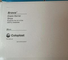 10 Boxes Coloplast Brava Elastic Barrier Strips MPN 120700 Ostomy