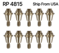 10pcs RP 4815 Dental Multi unit straight abutment Fits to Nobel Active RP