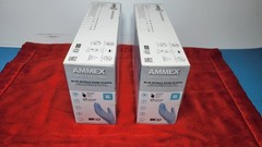 1000Pcs 10 Box AMMEX Professional Blue NITRILE Exam XL (10×100)