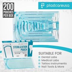 400 7.5″ x 13″ Self-Sealing Sterilization Pouch Tattoo Dental Pouches