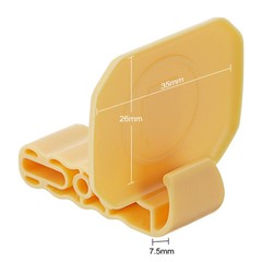 10/pk Dental Sensor Holder Autoclavable Digital Posterior Sensor Holder Yellow