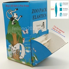 5000pcs Dental Orthodontic Rubber Bands Elastics Latex Braces Force 5 Size 3.5Oz