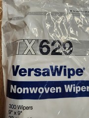 Texwipe TX629 VersaWipe Nonwoven Wipers 300 Count Cleanroom Lab Wipes kimtech