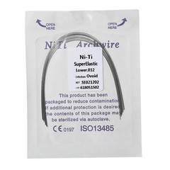 10pc/pack DENTAL Orthodontic Super Elastic Niti Arch Wire Round Ovoid Form st