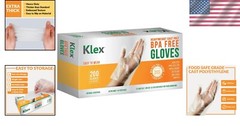 Ambidextrous Disposable Gloves – 1000 Pack, BPA Free & Durable for Food Handling