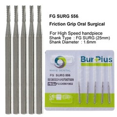 Wave Dental Surgical Burs Round Carbide Surgical Length Bur 25mm FGOS High Speed