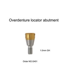 US Dental Ti Implant Abutment Hiossen Regular Fits OSS Zest Locator Overdenture