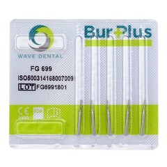 Wave Dental Carbide Burs Operative Taper Fissure Friction Grip FG 169L 702 702L