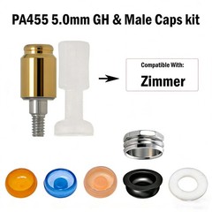 US ZIMMER Tapered Screw Vent Ø4.5mm For Locator Abutment 1-5.0mm GH Internal Hex