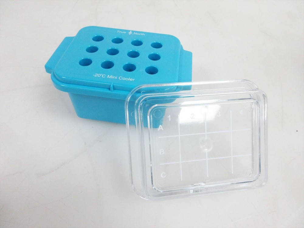 HEATHROW SCIENTIFIC HS120073 TRUE NORTH MINI-COOLER -20°C 12-PLACE BLUE