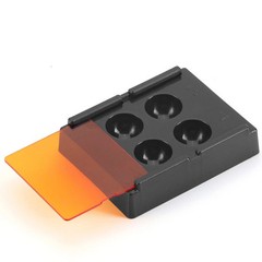Dental Veneer Pretreatment Patch Cleaning Box /Veneers Shading Light Storage Box