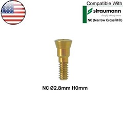 US Dental NC/RC Healing Cap Abutment Cover Screw Fits Straumann ITI BL/BLT