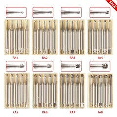 Dental Round Carbide Bur for Slow Speed Latch Type Handpiece RA 1# – 8# Burs