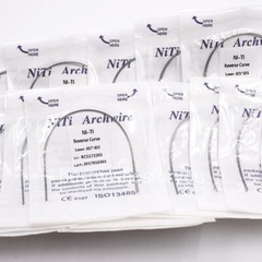 Dental Orthodontic Niti Reverse Curve Rectangular True Arch Wire Upper/Lower