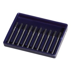 10*Dental Tungsten Carbide Tungsten Steel Burs for High Speed Handpiece FG1172