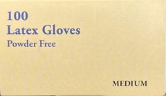 Comfitwear – Disposable Latex Gloves – Powder Free – Size Medium