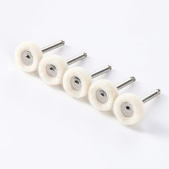 AZDENT Dental Polishing RA Brushes Wheel Goat Hair/Felt/Cotton for Contra Angle