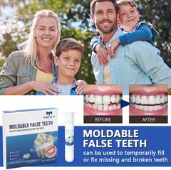 Tooth Replacement Missing Teeth, Teeth Filling Kit Permanent with Tool BEST ONE