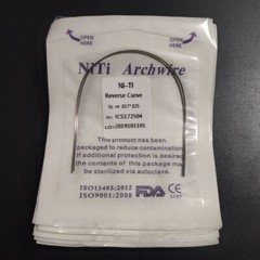 Dental Orthodontic Niti Reverse Curve Rectangular True Arch Wire Upper/Lower