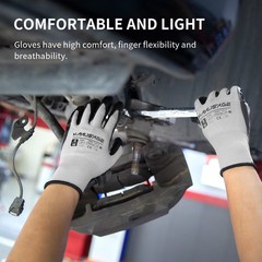 Manusage Safety Work Gloves – Protective Glove For Men Women – Ultrathin Hand