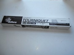 MedSource BLUE TOURNIQUET, LATEX FREE, 1″ x 18″, Box Of 100