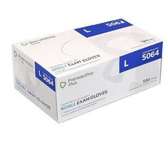 Powder-Free Nitrile Protective Gloves, Size S & M, 2000 Pcs per case