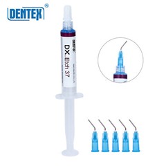 Dentex Dental Etching Gel 37% Acid Etchant Gel 5ml/syringe DX Etch 37