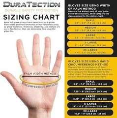 Dura-Gold Heavy Duty Black Nitrile Disposable Gloves, 6 Mil Pack of 1000 Small