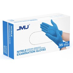 Ocean Blue Nitrile Examination Gloves powder Latex Free Non-Steril 200pcs/box