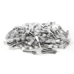 100Pcs/Box Dental Nylon Materials Closure Flat Polishing Prophylaxis Brushes